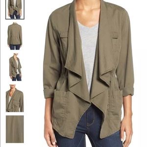 Green Draped Utility Jacket *NEW!*